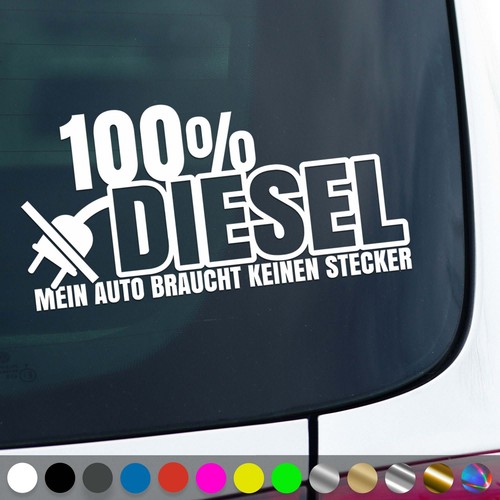 Diesel aufkleber verbrenner - diesel,