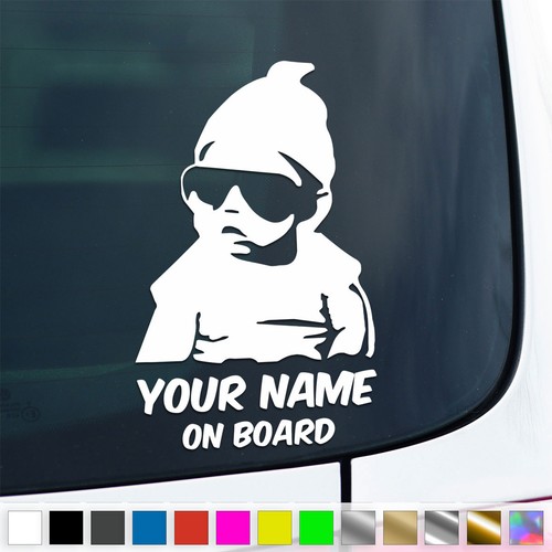 Baby board aufkleber kind - on,