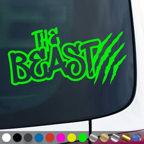The beast aufkleber monster - beast,