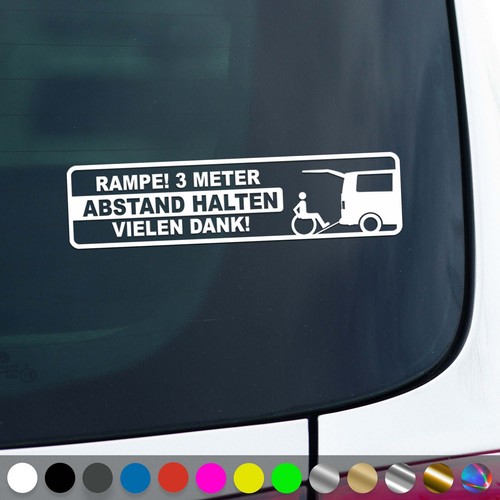 Rampe meter aufkleber - meter,