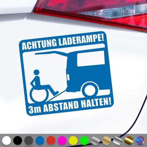 Rollstuhl aufkleber behindert - rollstuhl,