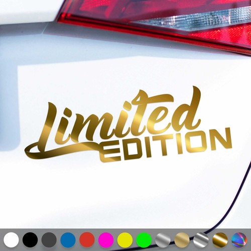 Limited edition aufkleber - edition,