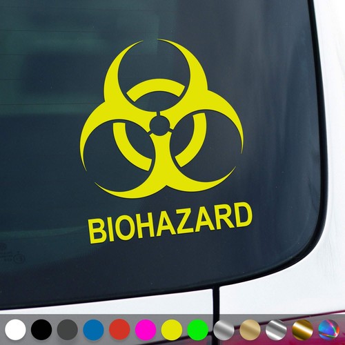 Biohazard aufkleber hinweis - aufkleber,