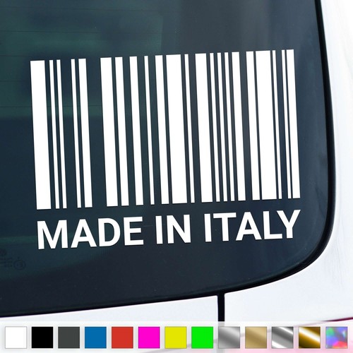 Made italy aufkleber - in,