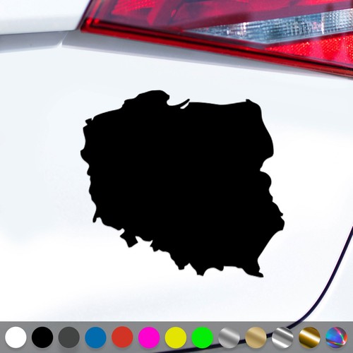 Polen aufkleber umriss - polen,