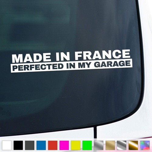 Made france aufkleber - in, tuner