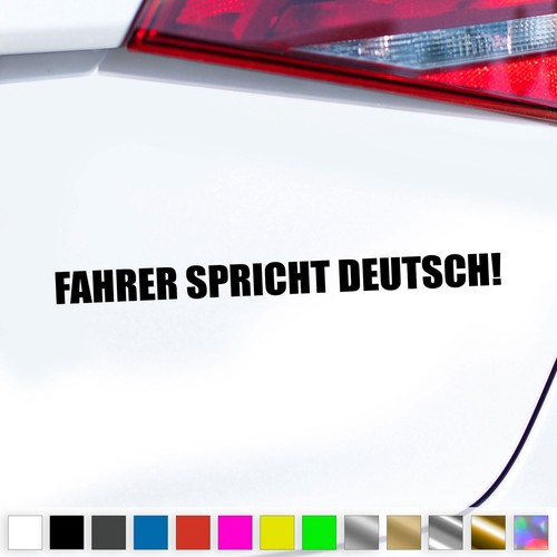 Fahrer spricht deutsch - spricht,