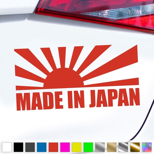 Made japan aufkleber - japan, rising