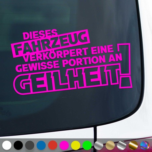 Portion geilheit aufkleber - portion,