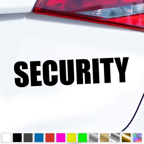 Security aufkleber - security,
