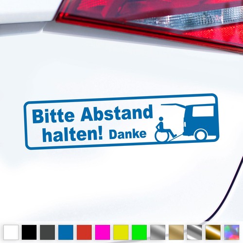 Bitte abstand halten aufkleber - bitte,