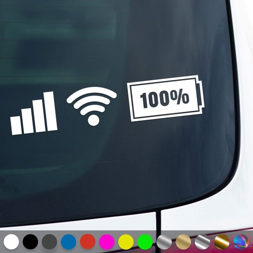 Wlan aufkleber netz status - wlan,