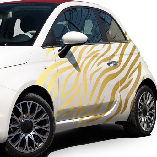 Autoaufkleber zebra muster - autoaufkleber,