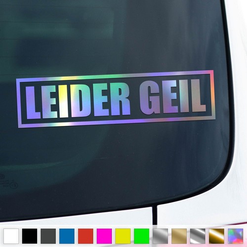 Leider geil aufkleber tuning - leider,