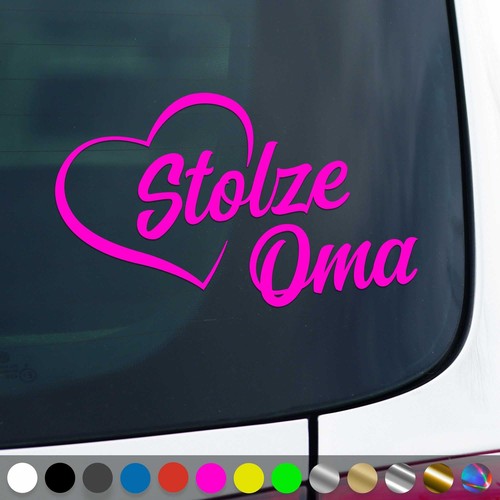 Stolze oma aufkleber - stolze,