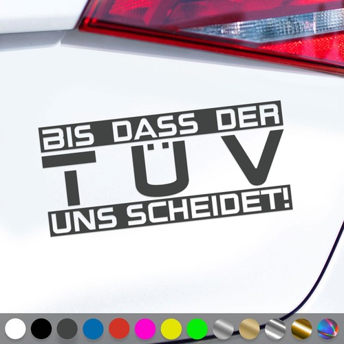 Tüv scheidet aufkleber - tÜv,