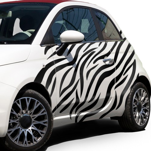 Autoaufkleber zebra muster xxl - muster,